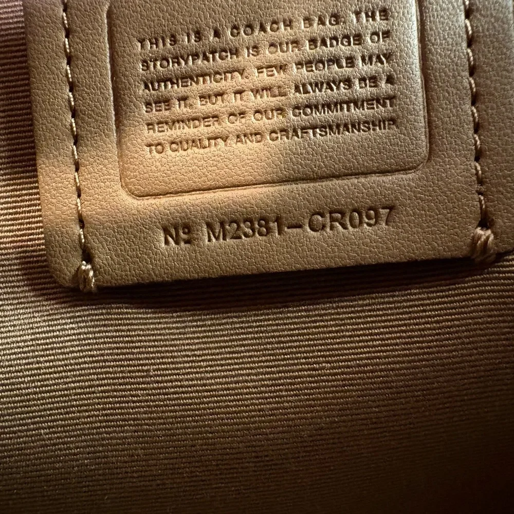 Coach Nina Small Tote - Picture 6 of 7